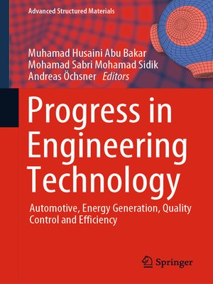 cover image of Progress in Engineering Technology